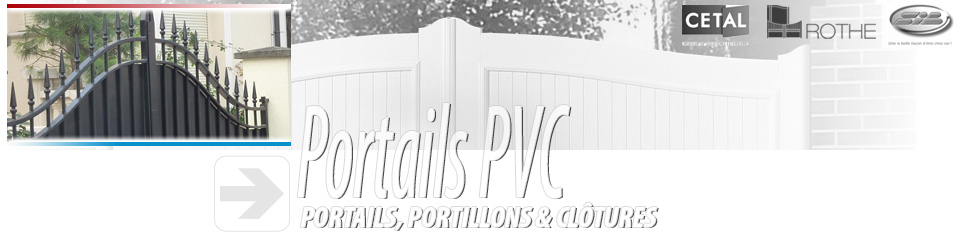 portails en PVC